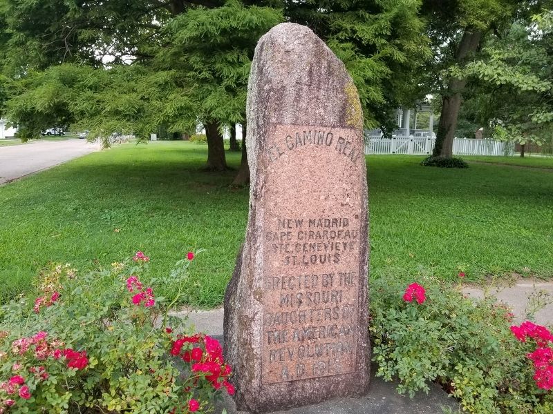 El Camino Real Marker. Click for full size. El Camino Real Marker image. Click for full size.