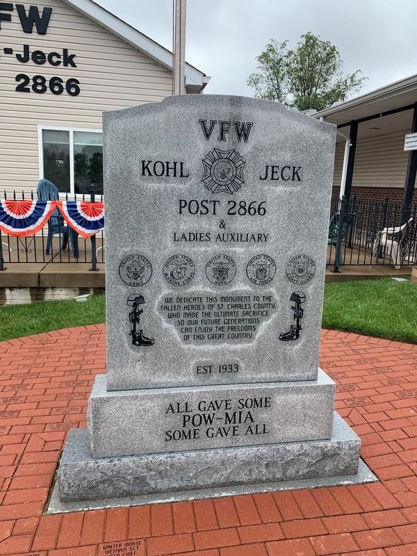 VFW Kohl Jeck Post 2866 Marker image. Click for full size.