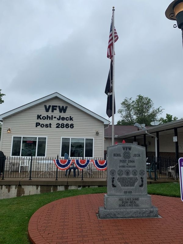 VFW Kohl Jeck Post 2866 Marker image. Click for full size.