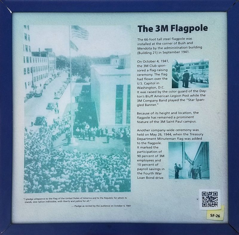 The 3M Flagpole marker. Click for full size. The 3M Flagpole marker image. Click for full size.