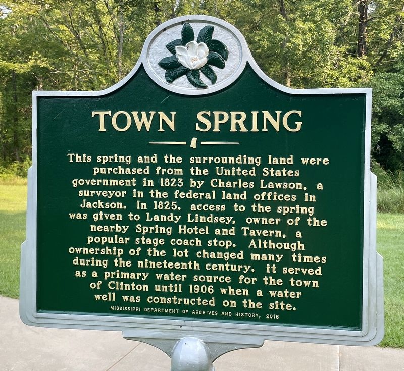Town Spring Marker. Click for full size. Town Spring Marker image. Click for full size.