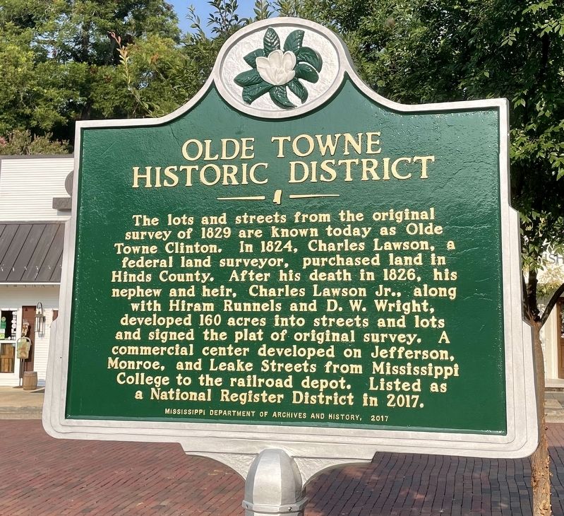 Olde Town Historic District Marker image. Click for full size.