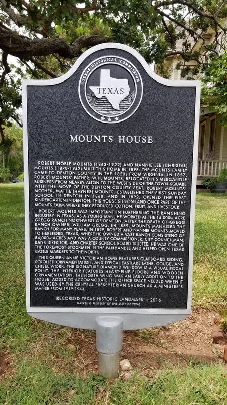 Mounts House Marker image. Click for full size.