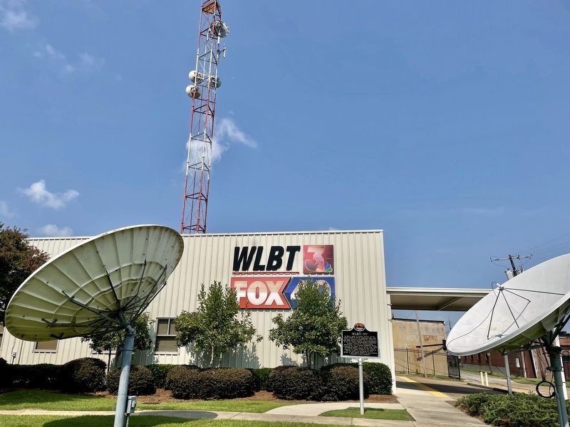 WLBT-TV Marker and station. image. Click for full size.