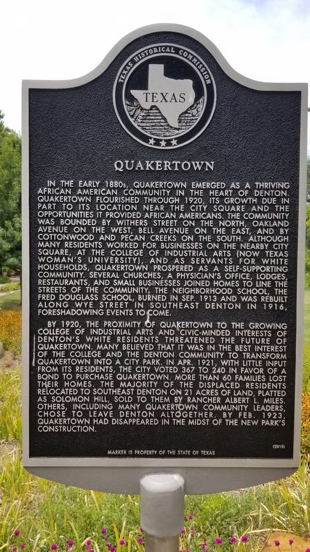 Quakertown Marker image. Click for full size.