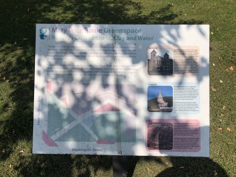 Mary Price Ratrie Greenspace Marker. Click for full size. Mary Price Ratrie Greenspace Marker image. Click for full size.