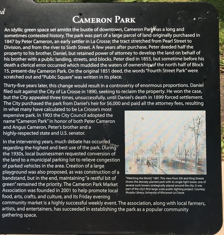 Cameron Park image. Click for full size.