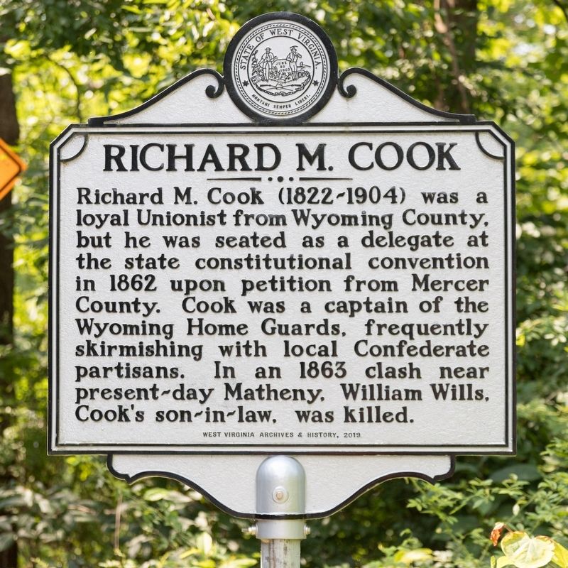Richard M. Cook Marker image. Click for full size.