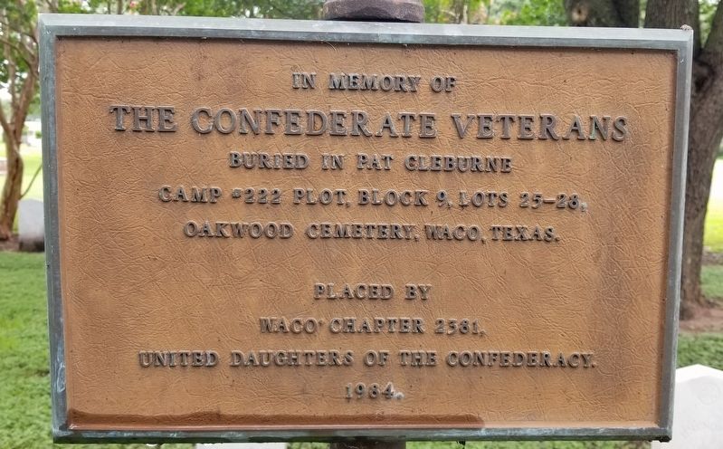 Confederate Veterans Memorial image. Click for full size.
