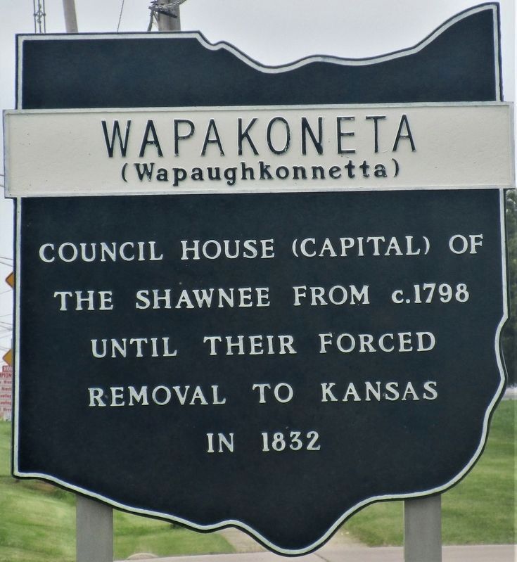 Wapakoneta Marker image. Click for full size.