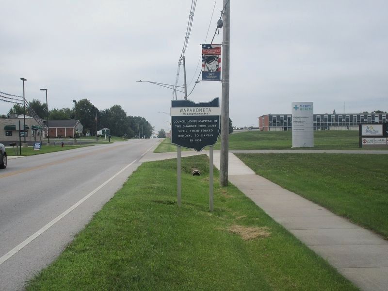 Wapakoneta Marker. Click for full size. Wapakoneta Marker image. Click for full size.