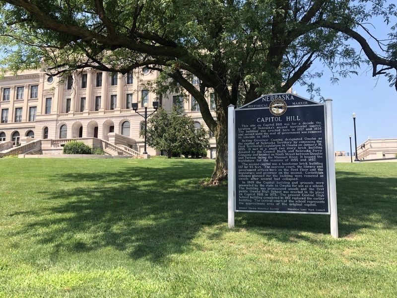 Capitol Hill Marker image. Click for full size.