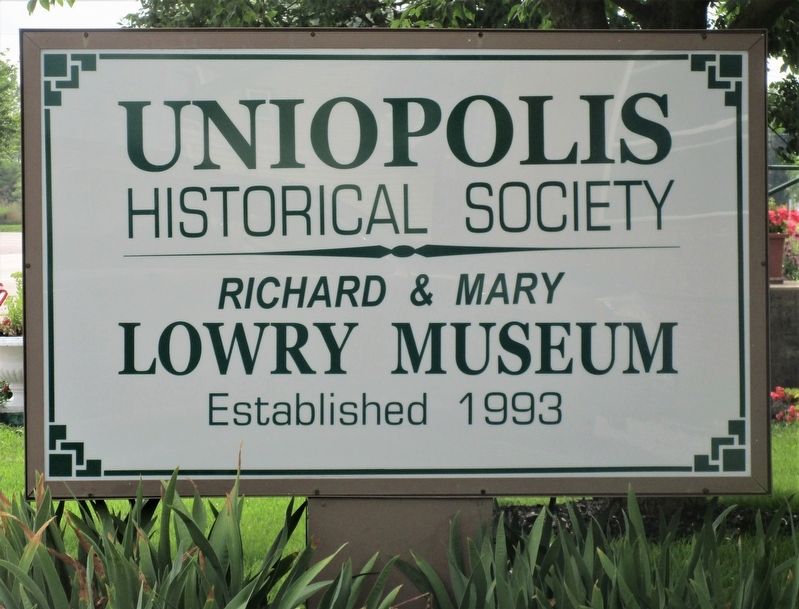 Uniopolis Town Hall Marker image. Click for full size.