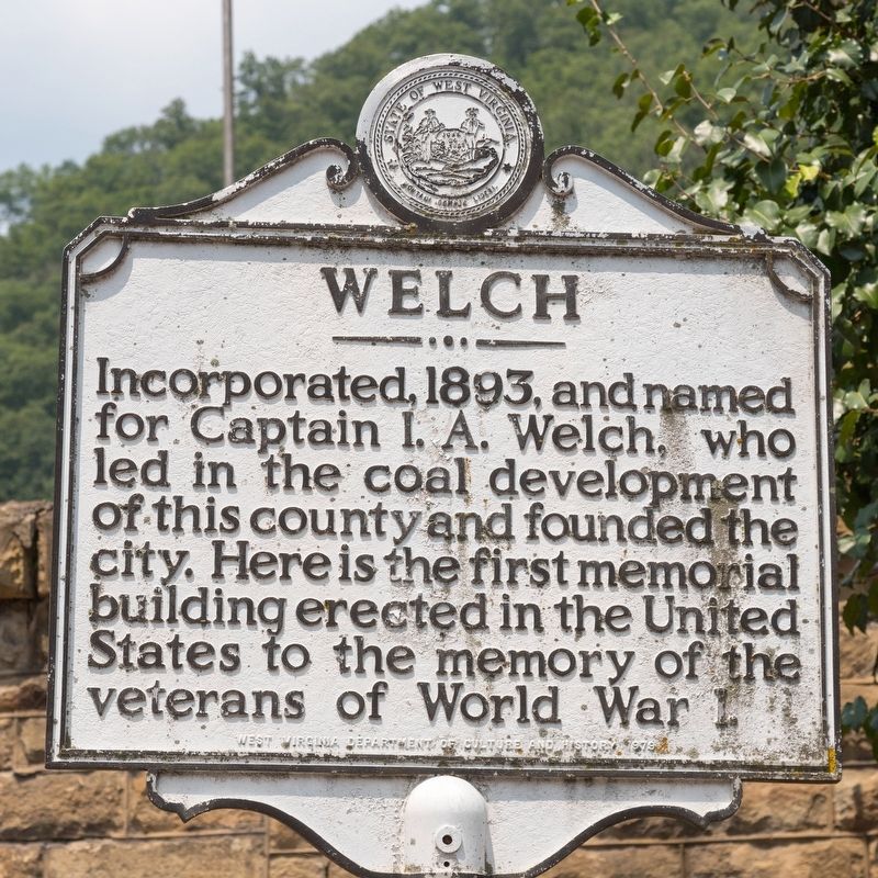 Welch Marker image. Click for full size.