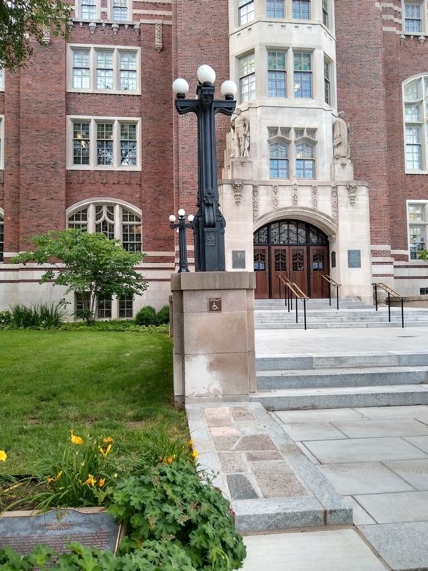 Michigan Union and Marker. Click for full size. Michigan Union and Marker image. Click for full size.