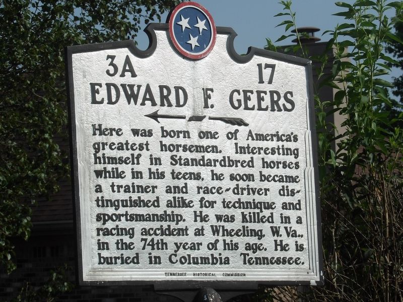Edward F. Geers Marker image. Click for full size.