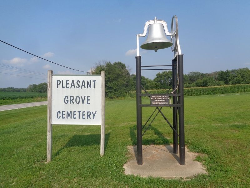 Pleasant Grove Methodist Church Marker image. Click for full size.