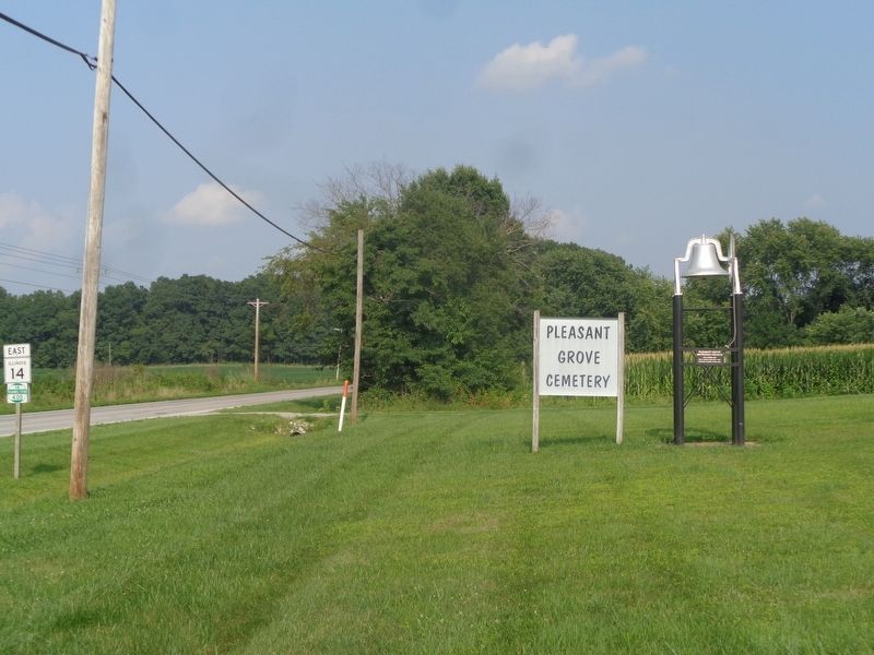 Pleasant Grove Methodist Church Marker image. Click for full size.