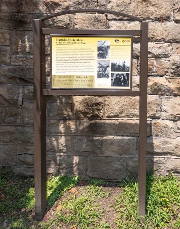 Hatfield & Chambers Marker image. Click for full size.