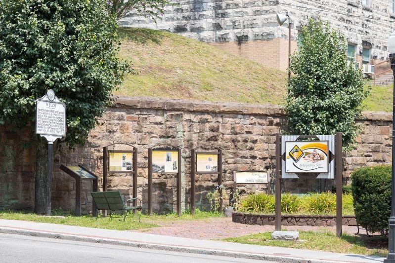 Welch National Coal Heritage Trail Interpretive Site image. Click for full size.
