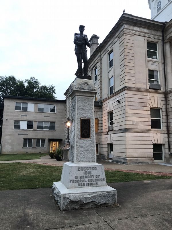 Civil War Memorial image. Click for full size.