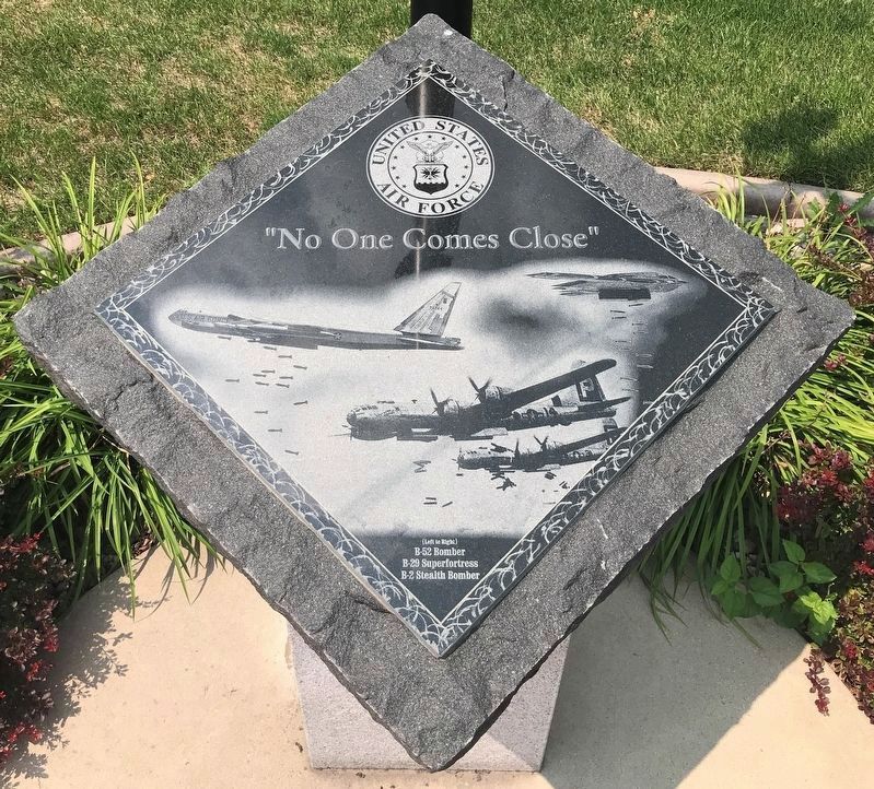 Veterans Memorial U.S. Air Force Granite Pedestal image. Click for full size.