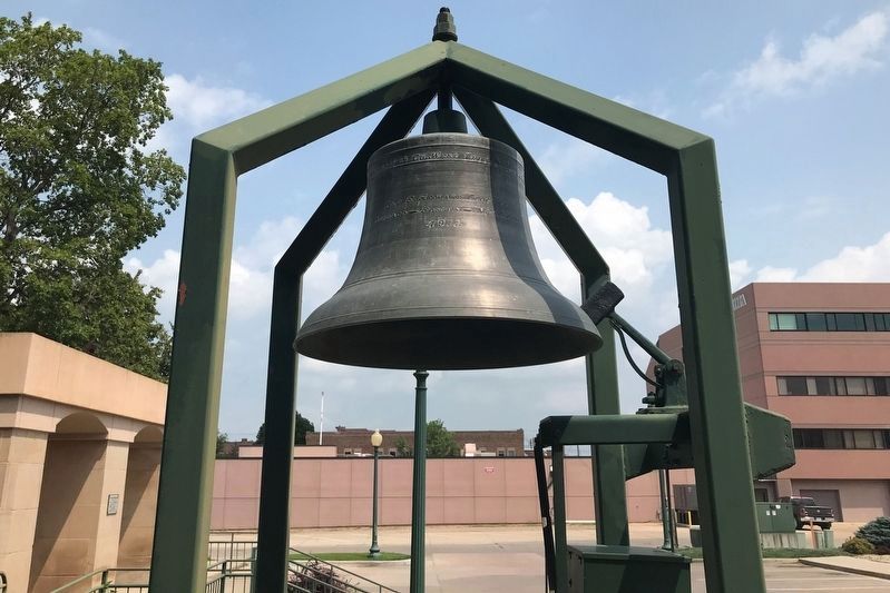 Original Courthouse Bell image. Click for full size.