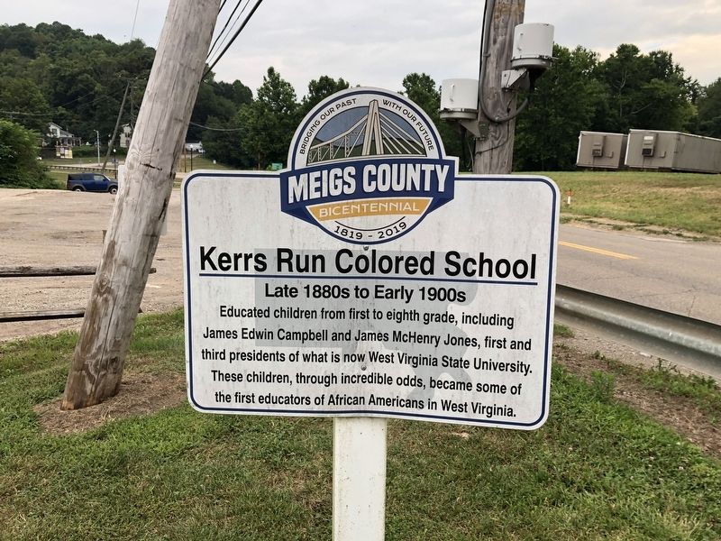 Kerrs Run Colored School Marker. Click for full size. Kerrs Run Colored School Marker image. Click for full size.