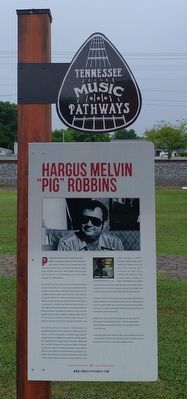 Hargus Melvin �Pig� Robbins Marker image. Click for full size.