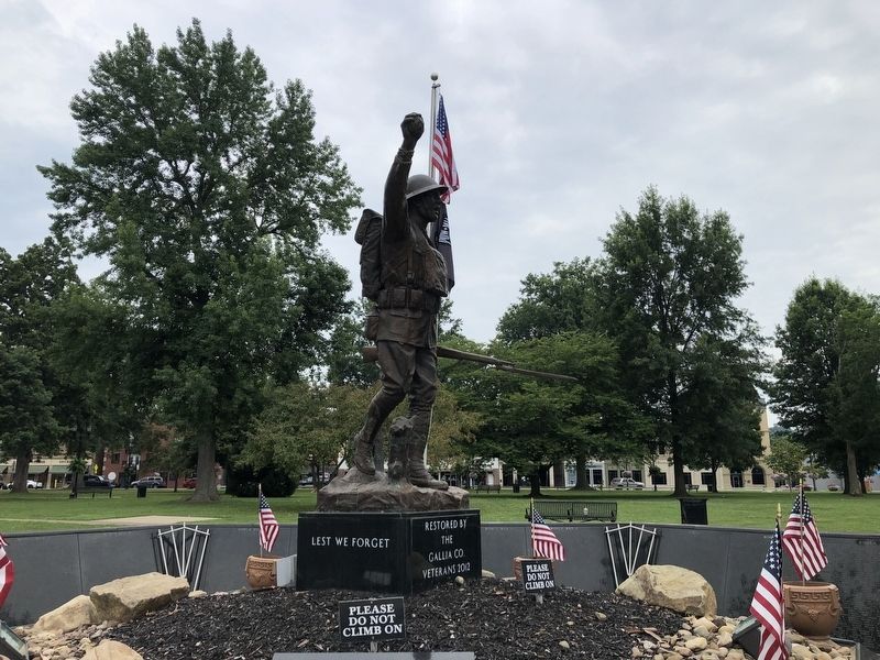 Gallia County Veterans Memorial image. Click for full size.