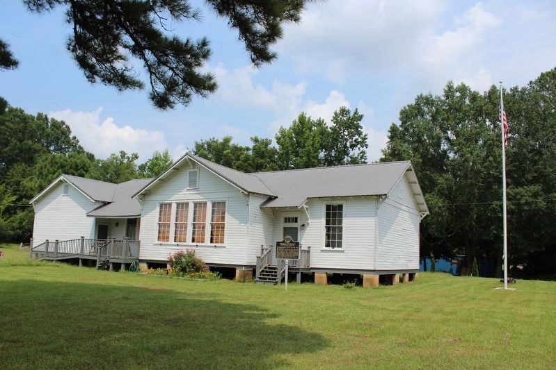 The Rosenwald School, founded in 1925. image. Click for full size.