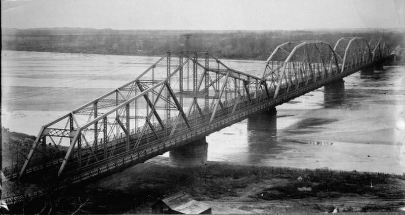 An Early Twentieth Century View of the Pacific Short Line Bridge. image. Click for full size.