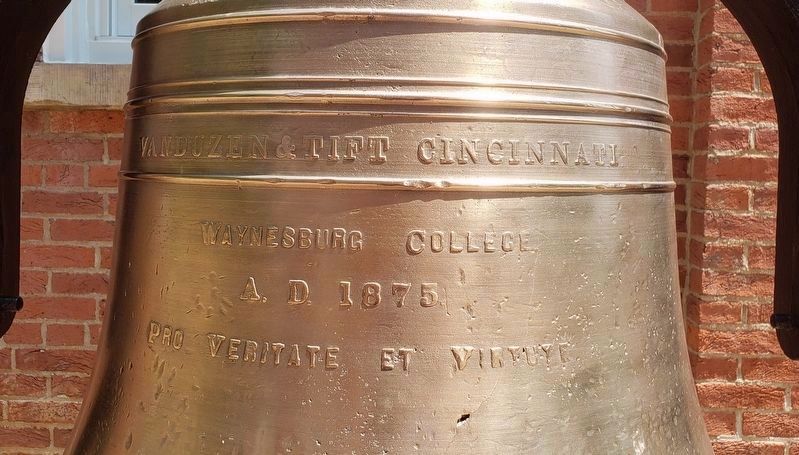 Closeup of the Bell. Click for full size. Closeup of the Bell image. Click for full size.