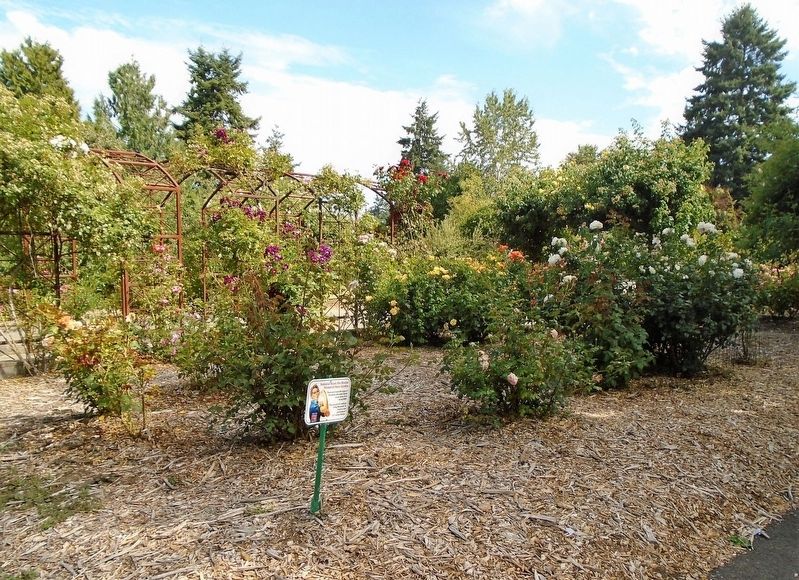 National Rosie the Riveter Memorial Rose Garden and Marker image. Click for full size.