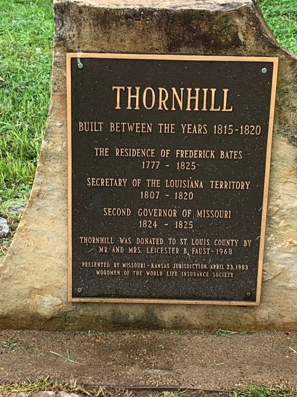 Thornhill Marker image. Click for full size.