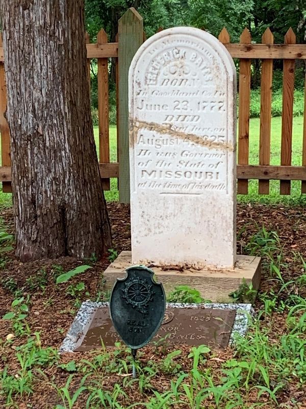 Gravesite of Frederick Bates image. Click for full size.