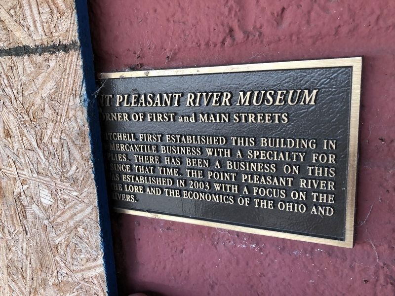 Point Pleasant River Museum Marker image. Click for full size.