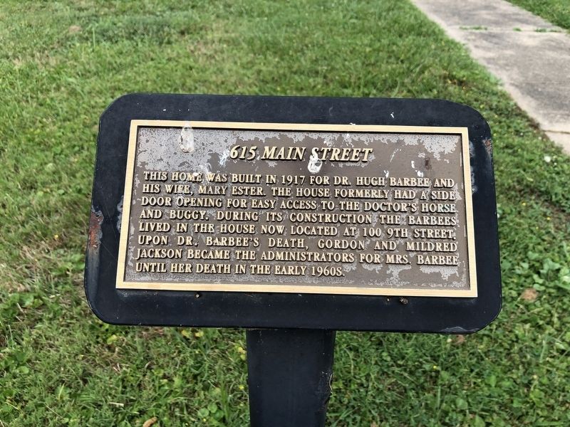 615 Main Street Marker image. Click for full size.