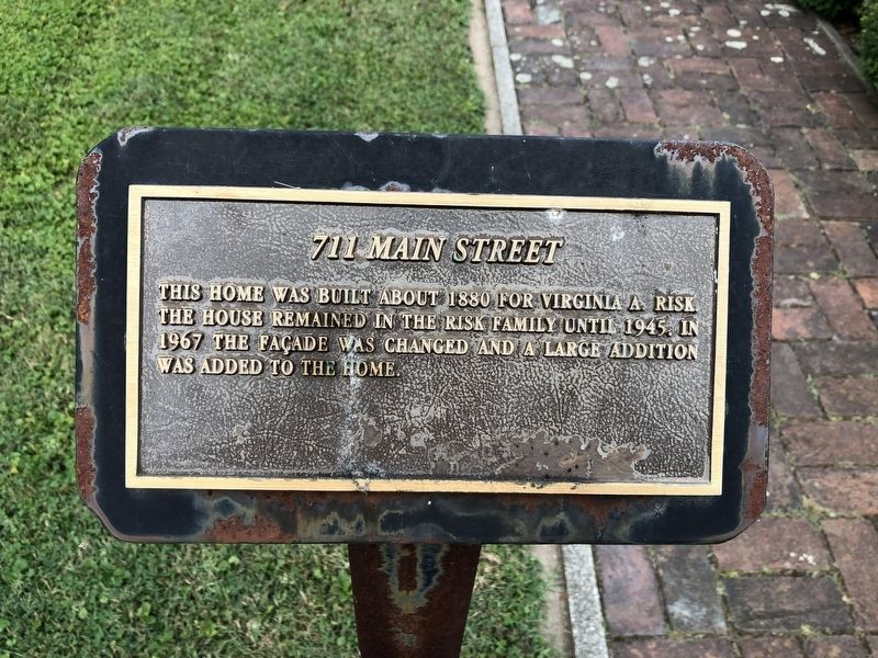 711 Main Street Marker image. Click for full size.