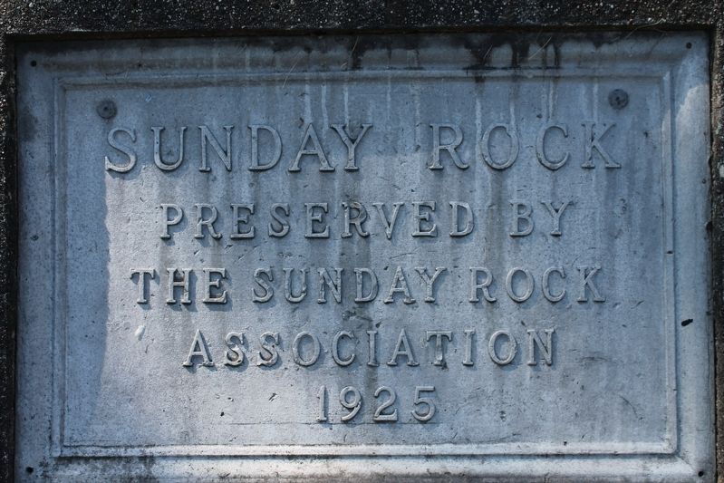 Sunday Rock image. Click for full size.