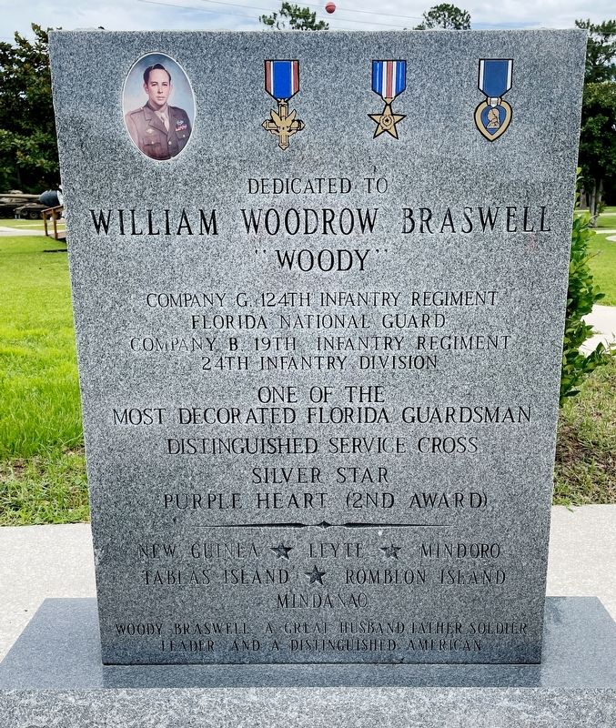 William Woodrow Braswell Marker image. Click for full size.