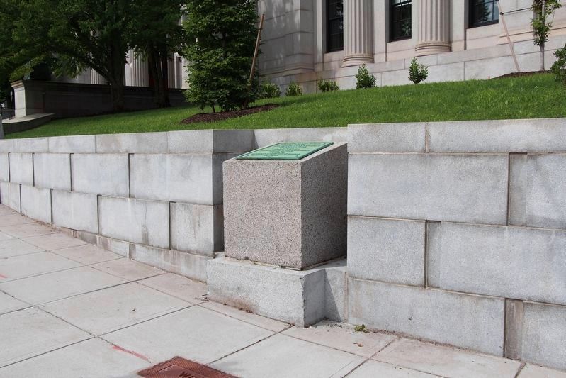 The First School-House in Worcester Marker. Click for full size. The First School-House in Worcester Marker image. Click for full size.