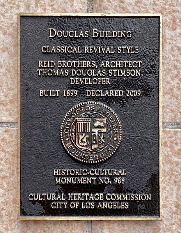 Douglas Building Marker image. Click for full size.