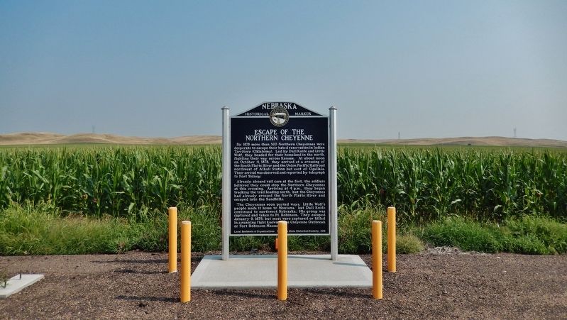 Escape of the Northern Cheyenne Marker image, Touch for more information