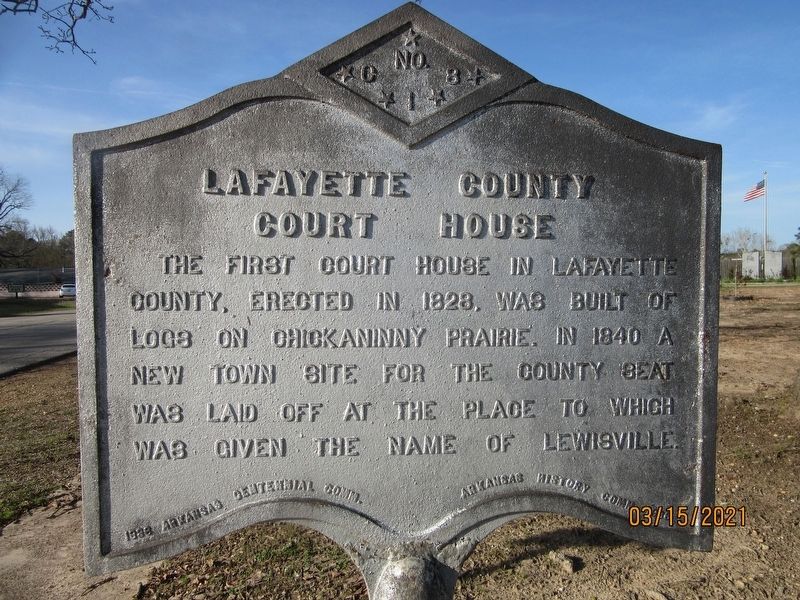 Lafayette County Marker image. Click for full size.
