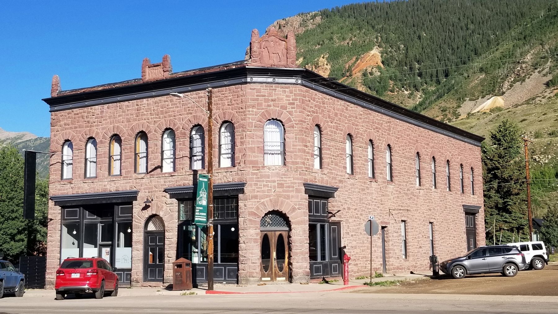 The Wyman Hotel from across the street. Click for full size. The Wyman Hotel from across the street image. Click for full size.