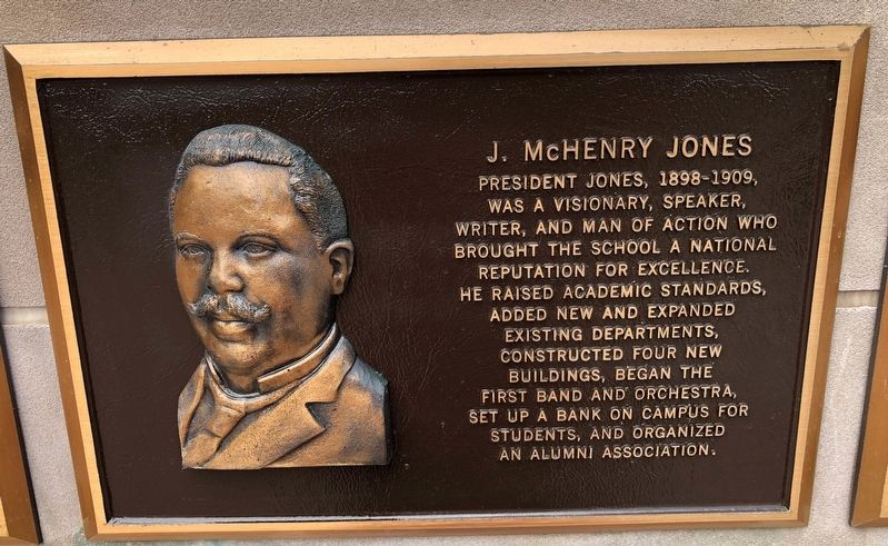 J. McHenry Jones Marker image. Click for full size.