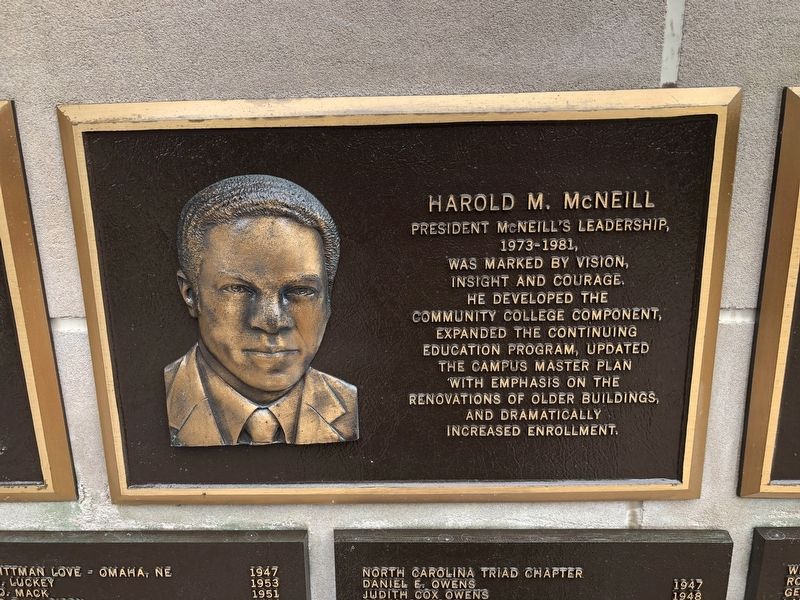 Harold M. McNeill Marker image. Click for full size.