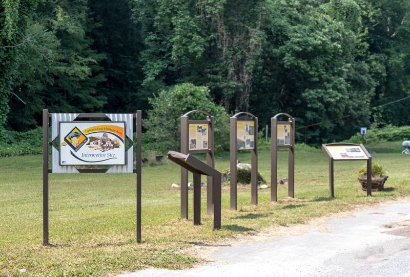 Kimball National Coal Trail Interpretive Site image. Click for full size.