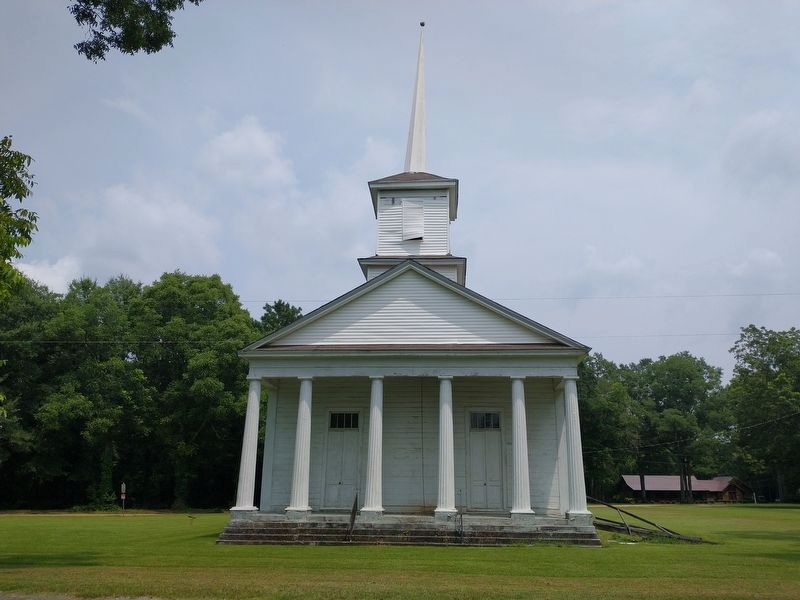 The Methodist Church, founded in 1921. image. Click for full size.